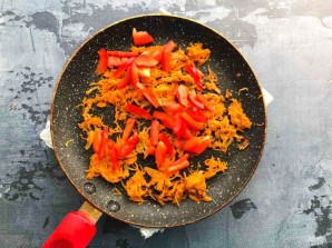 Овсяная каша с овощами Овсяная каша с овощами