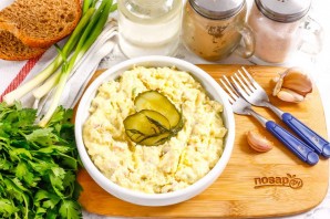 Паштет из шкварок