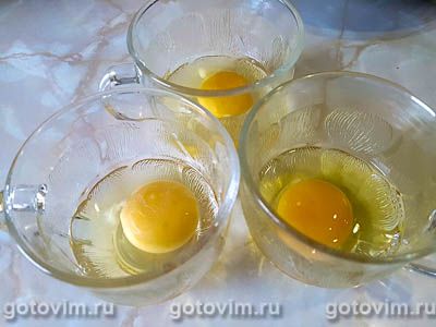 Паста с семгой, шалфеем, сливками и яйцом-пашот