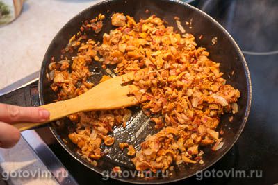 Пельмени с лисичками и беконом Пельмени с лисичками и беконом