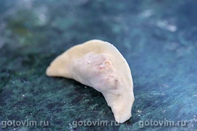 Пельмени с лисичками и беконом Пельмени с лисичками и беконом