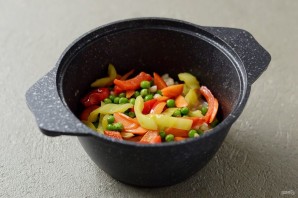 Перлотто с овощами