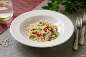 Перлотто с овощами