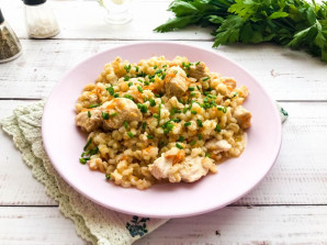 Перловка с индейкой в мультиварке Перловка с индейкой в мультиварке