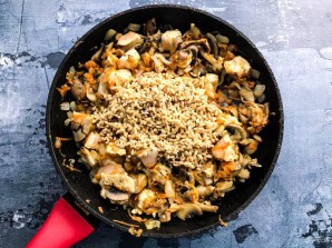 Перловка с курицей и грибами Перловка с курицей и грибами