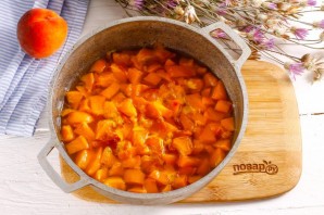 Персиковый компоте для торта