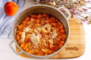 Персиковый компоте для торта