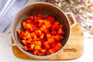 Персиковый компоте для торта