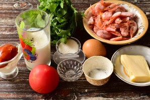 Пицца с креветками и рукколой Пицца с креветками и рукколой