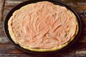 Пицца с креветками и рукколой Пицца с креветками и рукколой