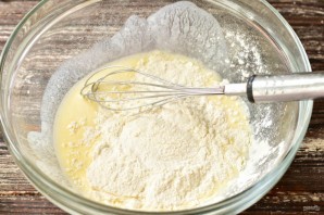 Пицца с креветками и рукколой Пицца с креветками и рукколой