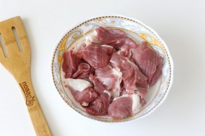 Плов из булгура с бараниной