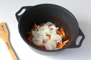 Плов из булгура с бараниной