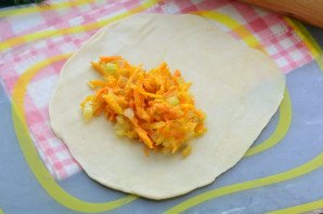 Постные чебуреки с тыквой