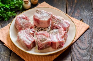 Ребрышки в вишневом соке Ребрышки в вишневом соке