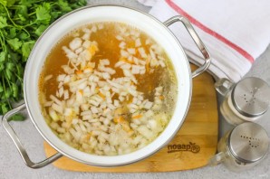 Рисовый суп с уткой