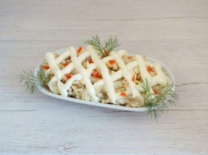 Салат из минтая в огуречном рассоле