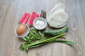 Салат "Морской волк"