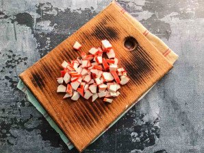 Салат "Семицветик" с корейской морковкой