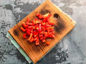 Салат "Семицветик" с корейской морковкой