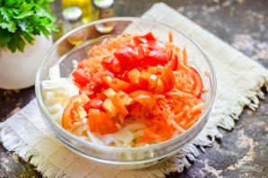 Салат "Вдоль по огороду"