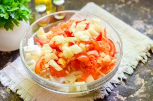 Салат "Вдоль по огороду"