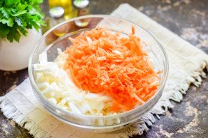 Салат "Вдоль по огороду"