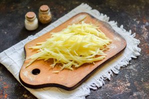 Шаурма с картошкой фри