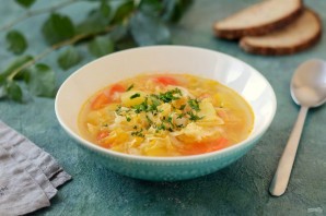 Щи из савойской капусты