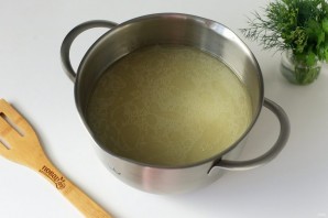 Щи из свежей капусты с гречкой