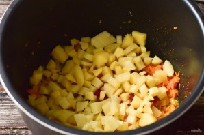 Щи с фрикадельками в мультиварке