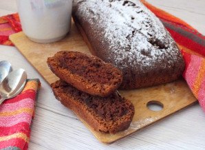 Шоколадный кекс на растительном масле