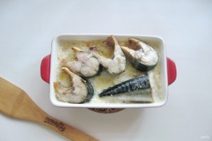 Скумбрия в молоке