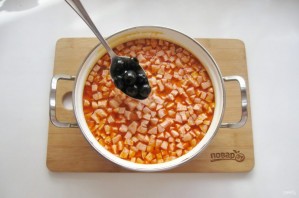 Солянка без копченостей