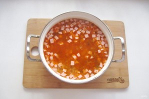 Солянка без копченостей