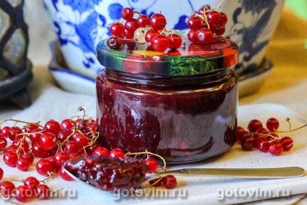 Соус из красной смородины к мясу на зиму Соус из красной смородины к мясу на зиму