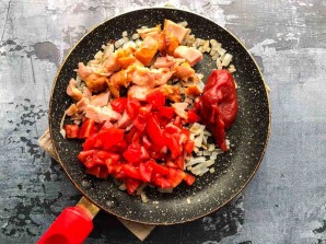 Суп харчо с копченой курицей