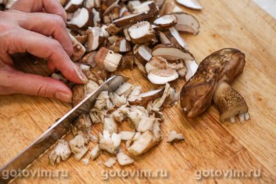 Суп из белых грибов с картофелем Суп из белых грибов с картофелем