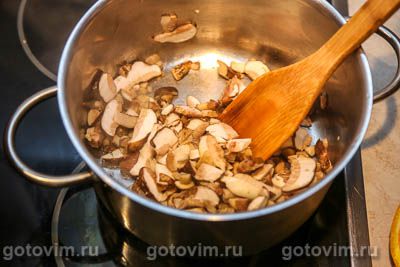 Суп из белых грибов с картофелем Суп из белых грибов с картофелем