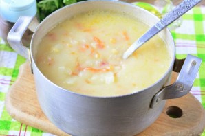 Суп из гороховой муки