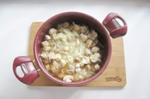 Свинина с грибами по-китайски