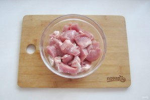 Свинина с грибами по-китайски