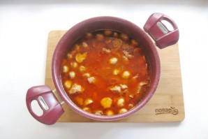 Свинина с грибами по-китайски