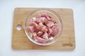 Свинина с грибами по-китайски