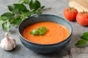 Томатный суп-пюре с сельдереем