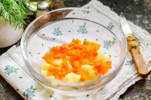 Винегрет с колбасой