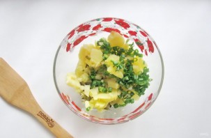 Винегрет со скумбрией