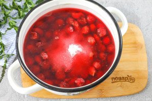 Вишневое кули для торта