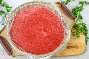 Вишневое кули для торта