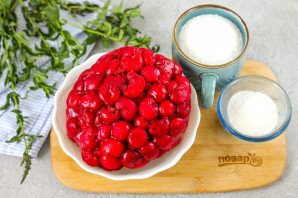 Вишневое кули для торта